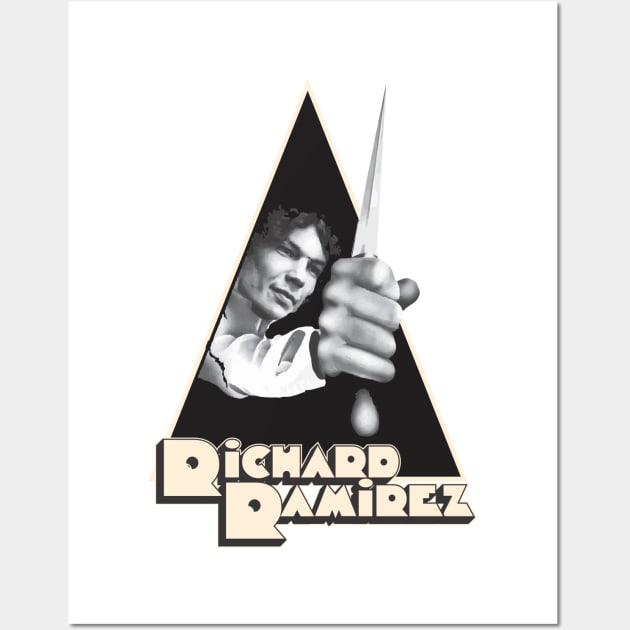 Richard Ramirez the Night Stalker - Serial Killers - True Crime Wall Art by Renegade Rags